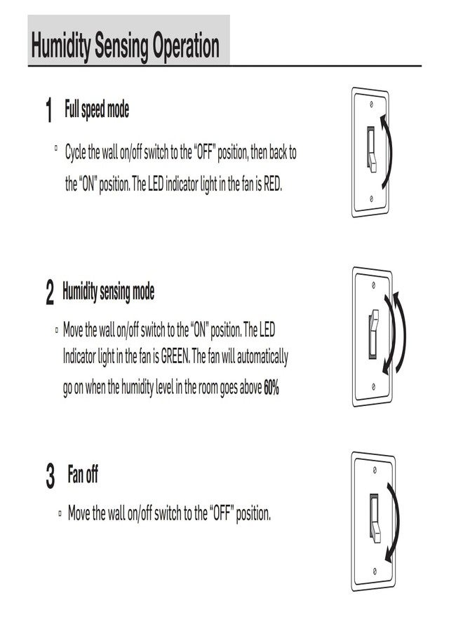 Tech Drive Super Quiet 110 CFM, 1.2 Sone Bathroom Ventilation and Exhaust Fan with Humidity Sensor, No Attic access Needed Installation, Ceiling Mounted Fan,White - Image 5