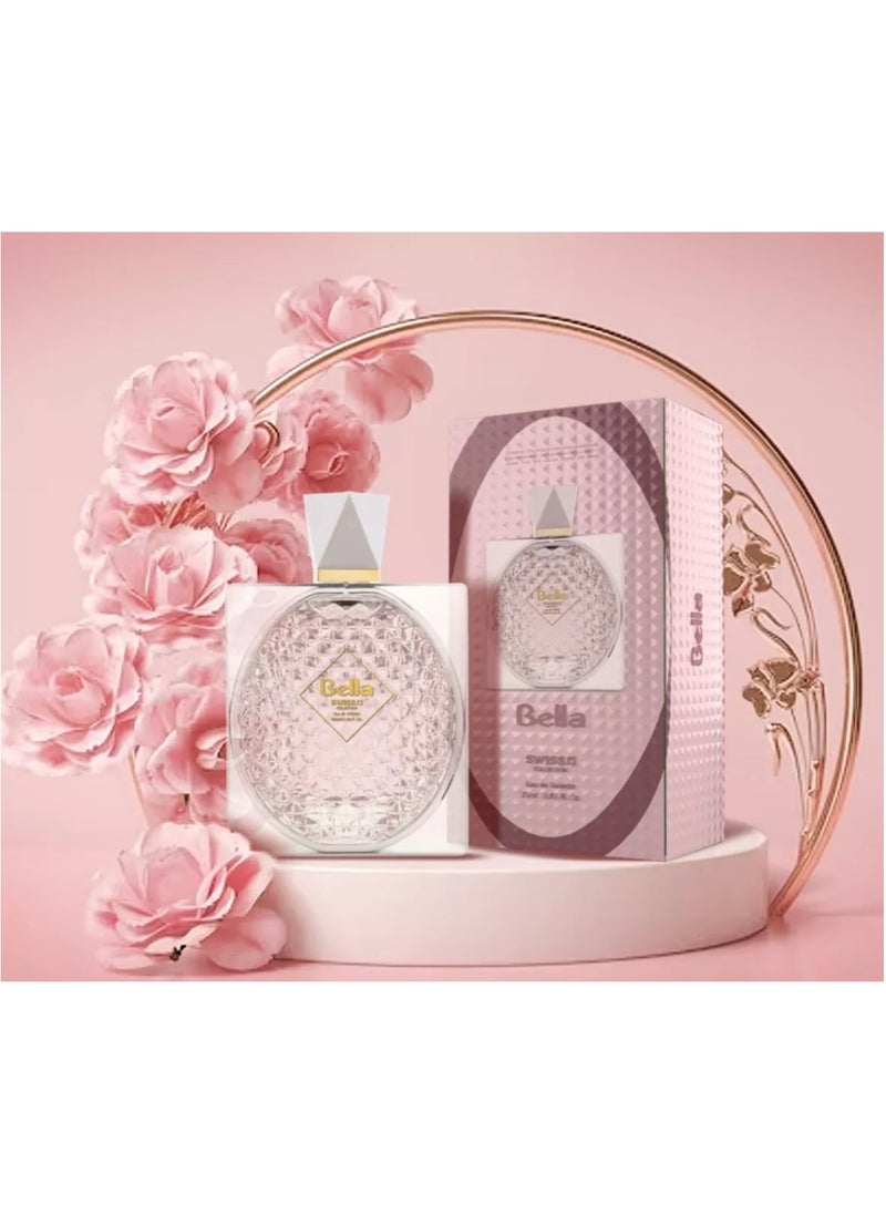 سويس كوليكشن عطر بيلا من سويس كوليكشن للنساء - أو دو تواليت 100 مل | لمسة أنثوية راقية  - Image 2