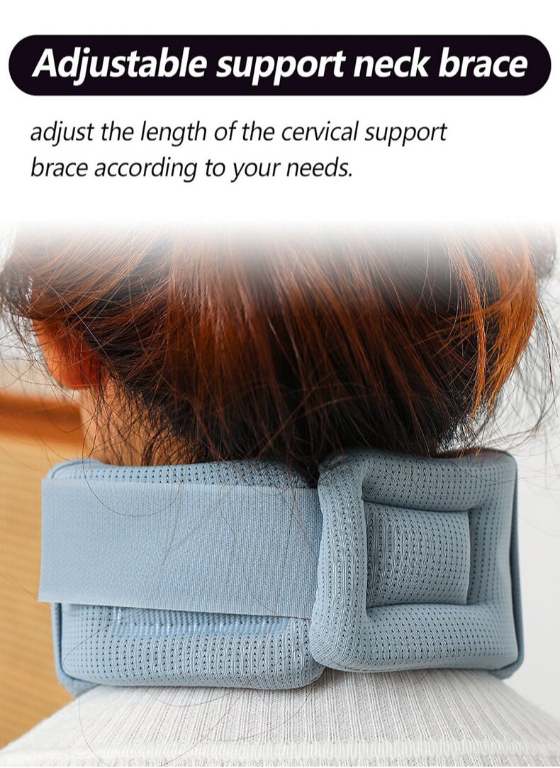 FASHION HOME Neck Brace for Neck Pain and Support Relieves Pain & Pressure in Spine Wrap Align Stabilize Vertebrae Foam Cervical Collar for Sleeping  - Image 2