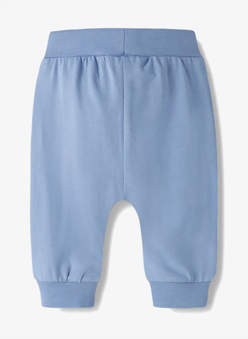 نيم ات سروال رياضي للأطفال بطبعة ورباط شداد