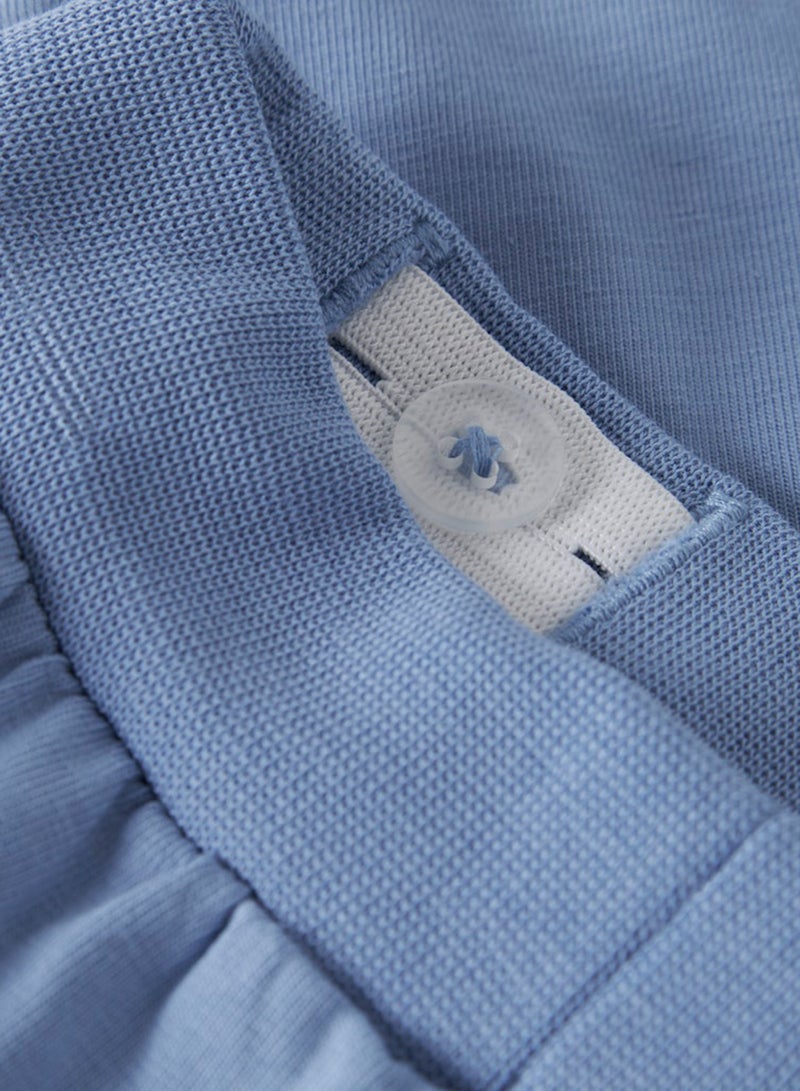 نيم ات سروال رياضي للأطفال بطبعة ورباط شداد - Image 3