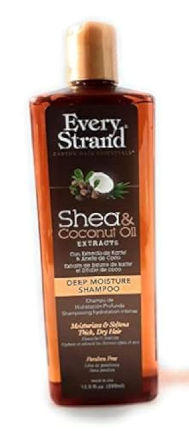 Every Strand Shea & Coconut Oil Deep Moisture Shampoo, 13.5 Oz - Image 1