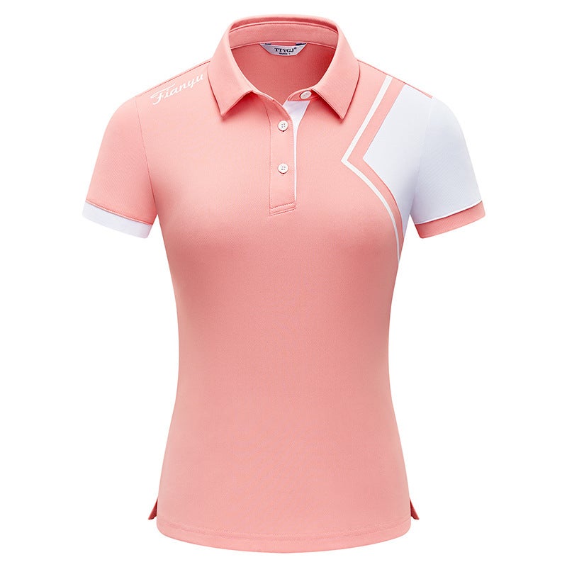 2023 new TTYGJ golf children's clothing short sleeve sports T-shirt summer Youth top quick dry clothes - Image 1