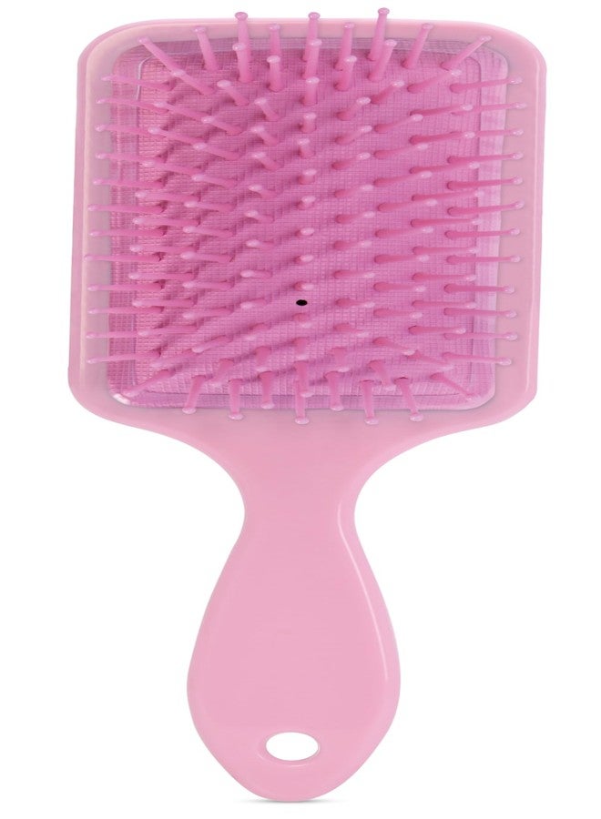 iscream Sprinkle Sparkle 9" Nylon Bristle Brush for Wet or Dry Hair with Shiny Embellishments - Image 2