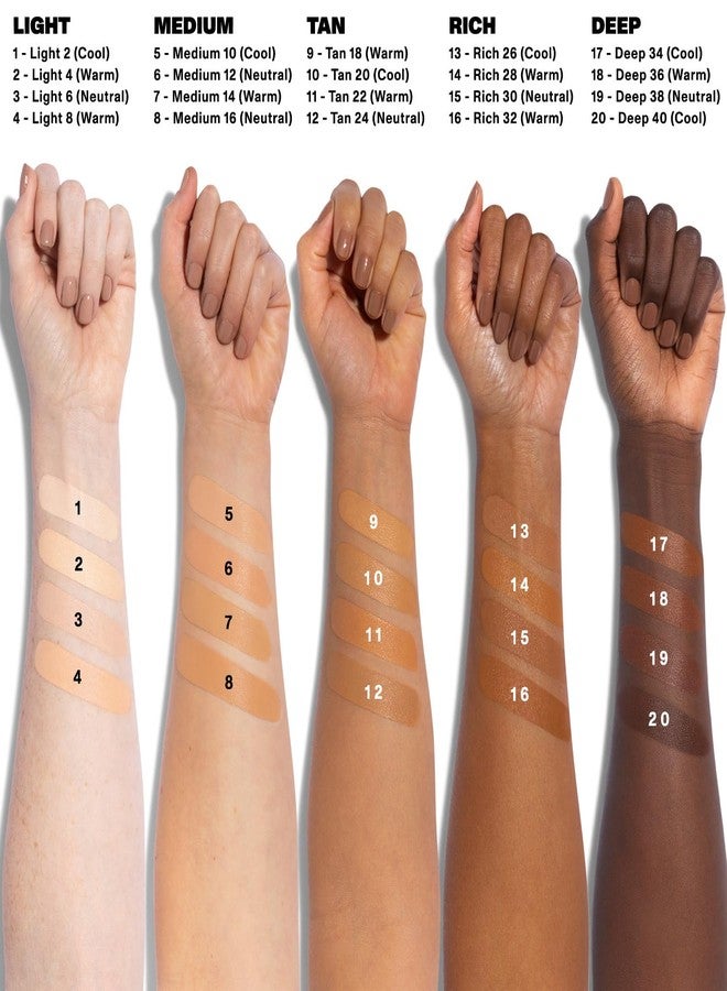 Morphe Filter Effect Soft Radiance Concealer - Buildable Coverage Liquid Concealer Face Makeup with Hyaluronic Acid & Pomegranate Extract & a Natural Radiant Finish - Light 6 (Neutral) (0.12 fl oz) - Image 5