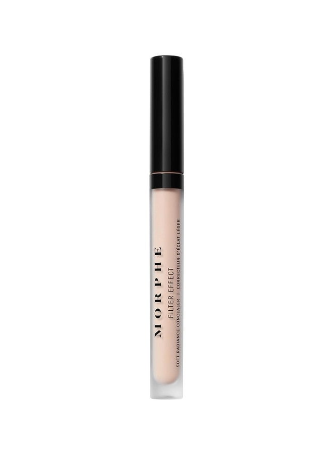 Morphe Filter Effect Soft Radiance Concealer - Buildable Coverage Liquid Concealer Face Makeup with Hyaluronic Acid & Pomegranate Extract & a Natural Radiant Finish - Light 6 (Neutral) (0.12 fl oz) - Image 2