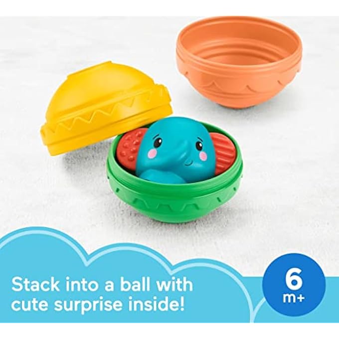 STACKING ELEPHANT, INFANT STACKER ACTIVITY TOY - Image 2