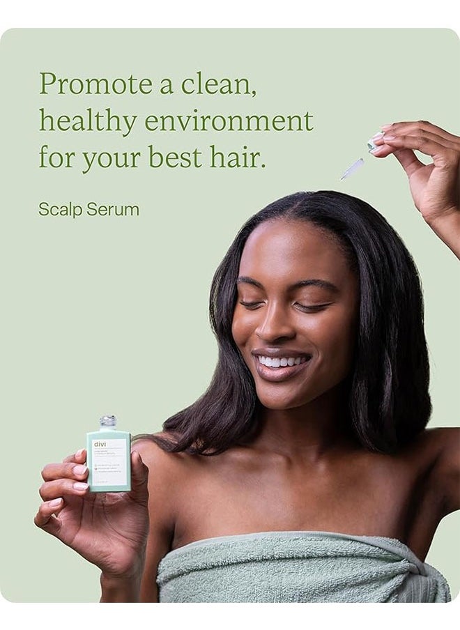 DiVi - Scalp Serum with Revitalize and Detoxify 30ml, Improves Appearance of Thin Hair, Nourishes Hair Follicles, Detoxifies Product Build Up for Man and Women, Promotes Healthy Scalp and Fuller - Image 1