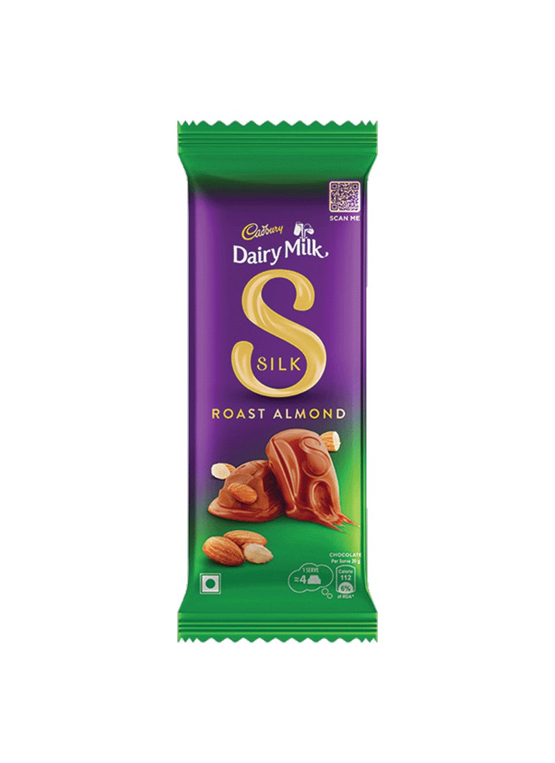 Cadbury Dairy Milk Silk Roast Almond Chocolate Bar (Valentine's Edition) - Image 1