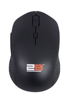2B Bluetooth  Dual mode mouse Bluetooth 5.0 / wireless usb  5.0 - 2.4 GHz Mouse with 800/1200/1600 DPI, Black