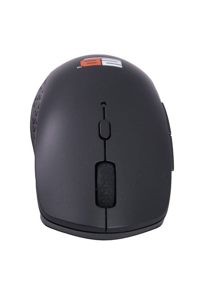 2B - 2B Bluetooth  Dual mode mouse Bluetooth 5.0 / wireless usb  5.0 - 2.4 GHz Mouse with 800/1200/1600 DPI, Black - Image 1