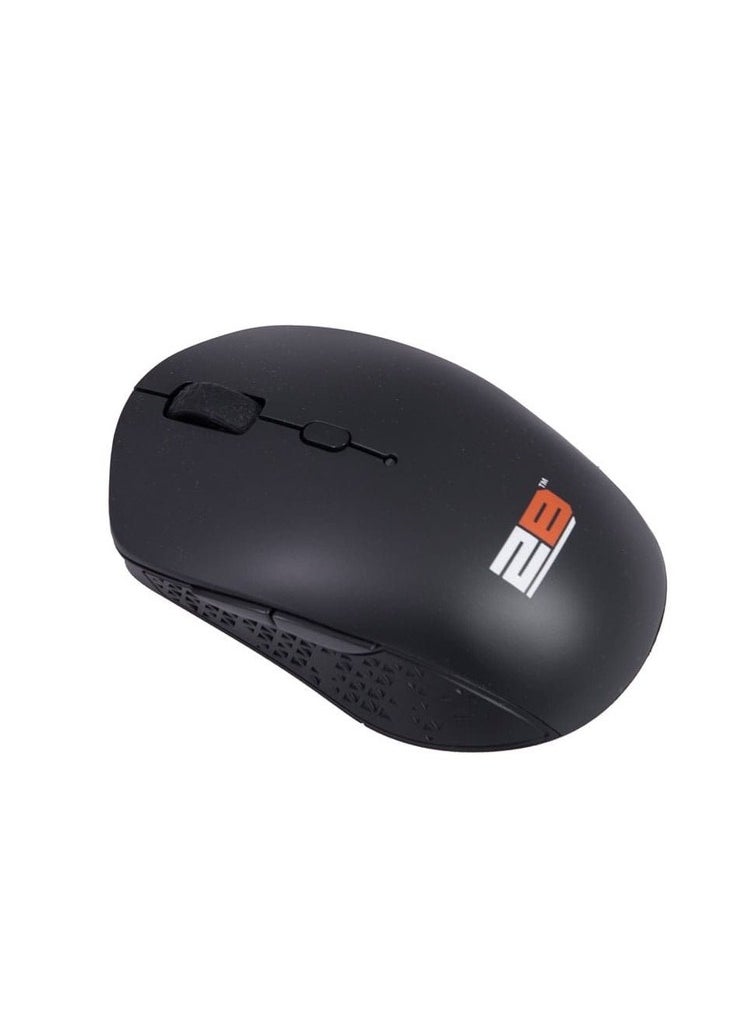 2B - 2B Bluetooth  Dual mode mouse Bluetooth 5.0 / wireless usb  5.0 - 2.4 GHz Mouse with 800/1200/1600 DPI, Black - Image 1