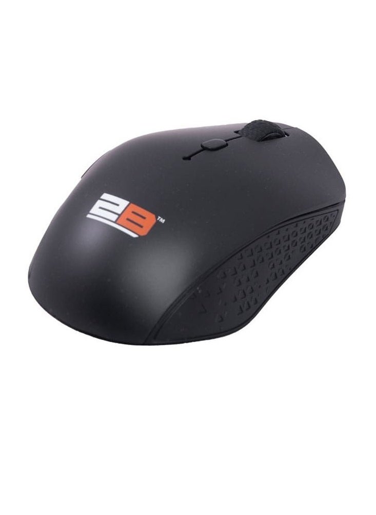 2B - 2B Bluetooth  Dual mode mouse Bluetooth 5.0 / wireless usb  5.0 - 2.4 GHz Mouse with 800/1200/1600 DPI, Black - Image 1