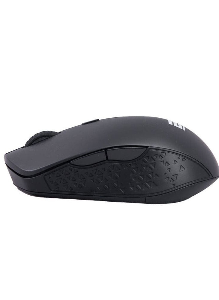 2B - 2B Bluetooth  Dual mode mouse Bluetooth 5.0 / wireless usb  5.0 - 2.4 GHz Mouse with 800/1200/1600 DPI, Black - Image 1