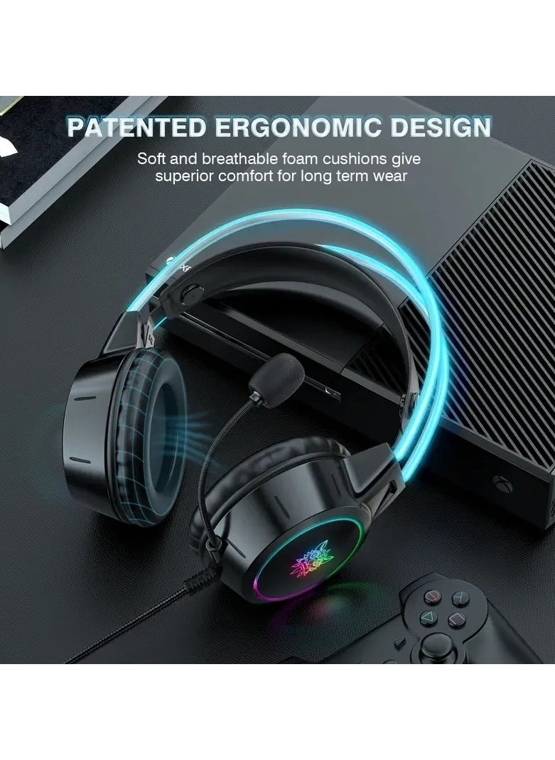 onikuma - X15 PRO RGB Wired Headset - Image 1