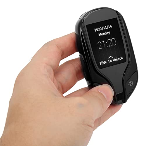 Naroote Smart Car Key, Smart Remote Car Key with LCD Screen 100 Days Long Standby Time All in One Keyless Entry Auto Lock Unlock for All with One Button Start (Black) - Image 5