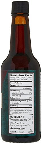 Eden Toasted Sesame Oil, Unrefined, Expeller Pressed, Product of Japan, Non-GMO, 10 fl oz - Image 4