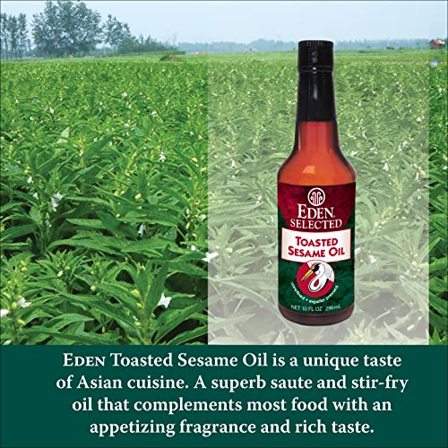 Eden Toasted Sesame Oil, Unrefined, Expeller Pressed, Product of Japan, Non-GMO, 10 fl oz - Image 3