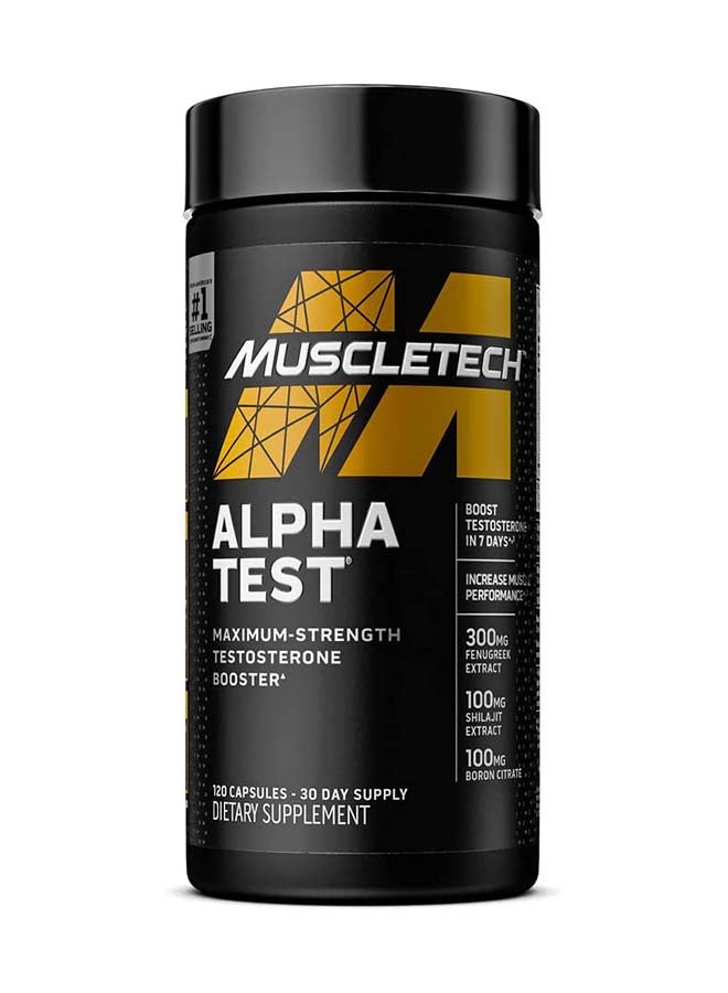 Pro Series Alphatest MaxStrength، معزز التستوستيرون، 120 كبسولة