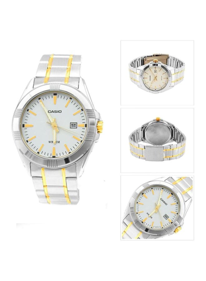 CASIO Men Enticer Water Resistant Analog Watch MTP-1308SG-7A - Image 4