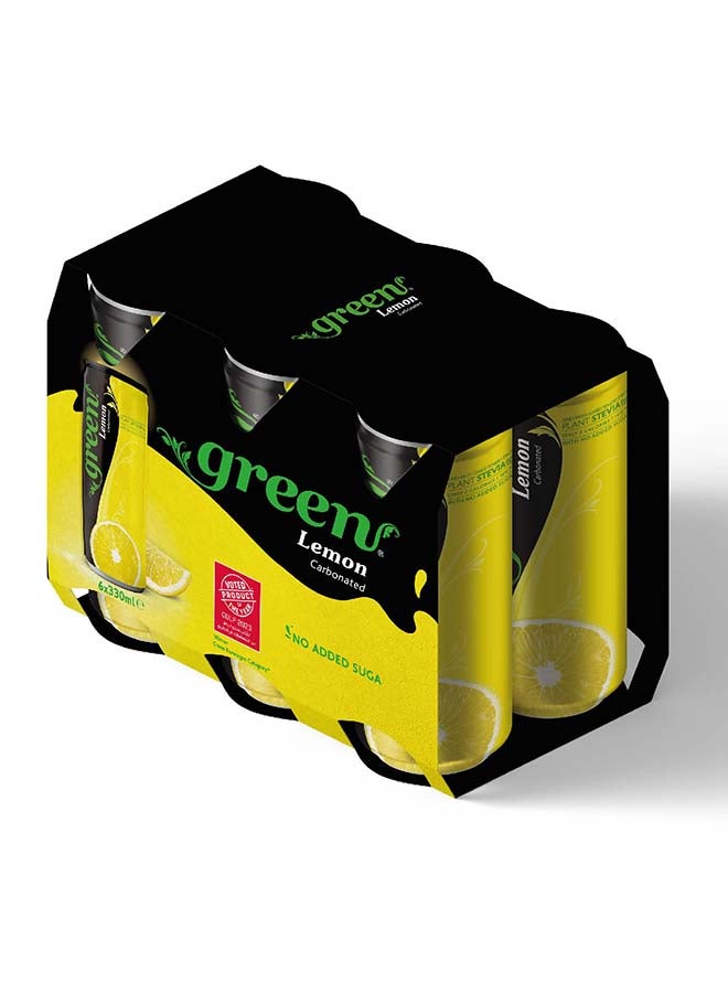 Green Cola ليمون 330 مل (عبوة من 6) - Image 1