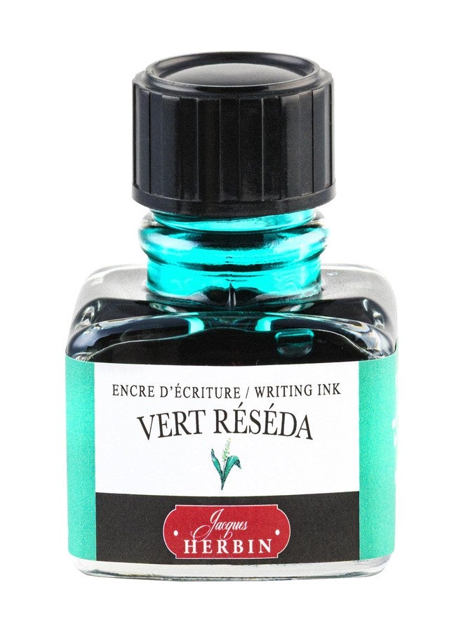 Jacques Herbin Herbin "D Ink Bottle (Vert Reseda - 30ML) 13038T - Image 1