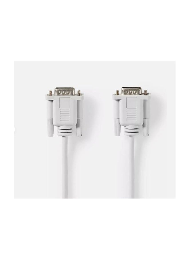 Taimi Pack Of 2 VGA Male To Male Cable 3m White  - Image 2