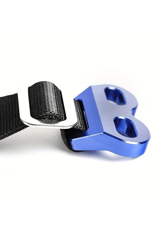 Durable Off Road Motorcycle Front Rescue Strap Aluminum Alloy Black Towing Recovery - Image 4