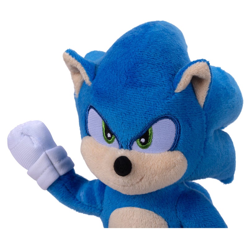 Sonic The Hedgehog 2 9-Inch Plush Collectible Toy 3-Pack - Image 2