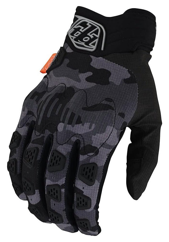 TLD Troy Lee Designs Men's Off-Road Motocross Camo Scout Gambit Gloves - Gray, XXL - Image 1