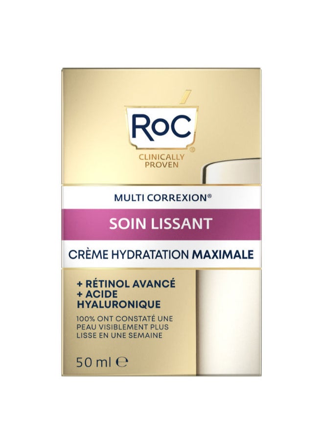 RoC - RETINOL CORREXION LINE SMOOTHING MAX HYDRATION 50ML - Image 1