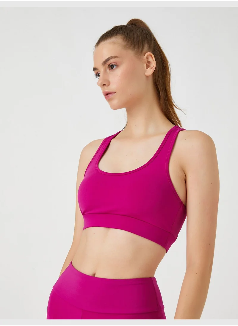 كوتون Basic Sports Bra Halter Neck