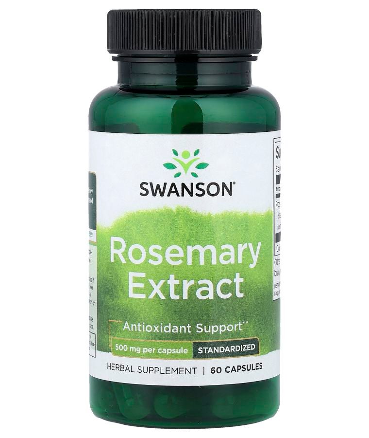 SWANSON Rosemary Extract Standardized 500 mg 60 Capsules