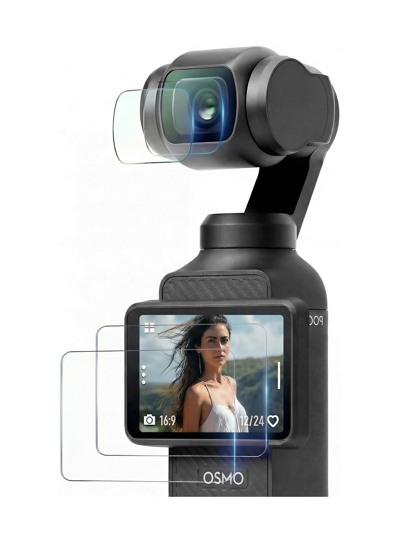adando Adando Tempered Glass Screen Protector For Dji Osmo Pocket 4