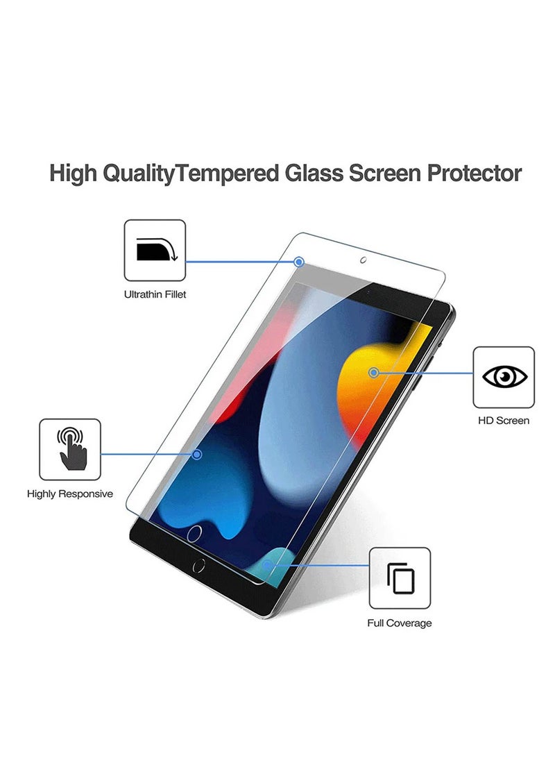 لاكوز واقي شاشة لاكوز 9H من الزجاج المقوى فائق الصلابة لجهاز iPad 9.7 بوصة - Image 5