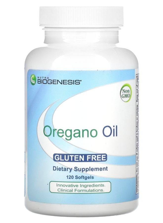 Nutra BioGenesis Oregano Oil 120 Softgels