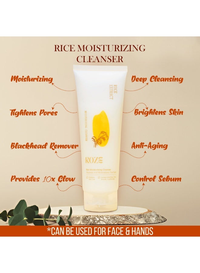 Roze Family Pack – Cleanser | Moisturizer | Shampoo | Acne Cleanser | Body Lotion| Lip Balm - Image 2