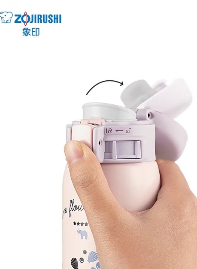 Zojirushi Stainless Steel Bottle Mug，Insulated Water Bottle Keep Cold 24H, Leak-Proof480ml - Image 3