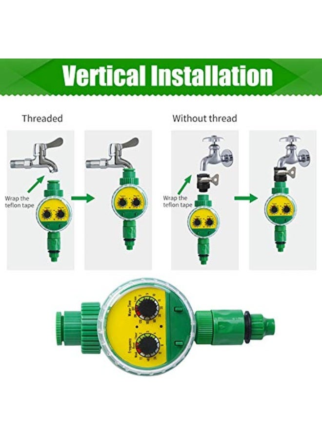 Generic Graflsoa Irrigation Water Timer Controller Garden Electronic Programmable Automatic Watering Timer Waterproof Water Faucet To Hose Timer for Outdoor Parterre  - Image 5