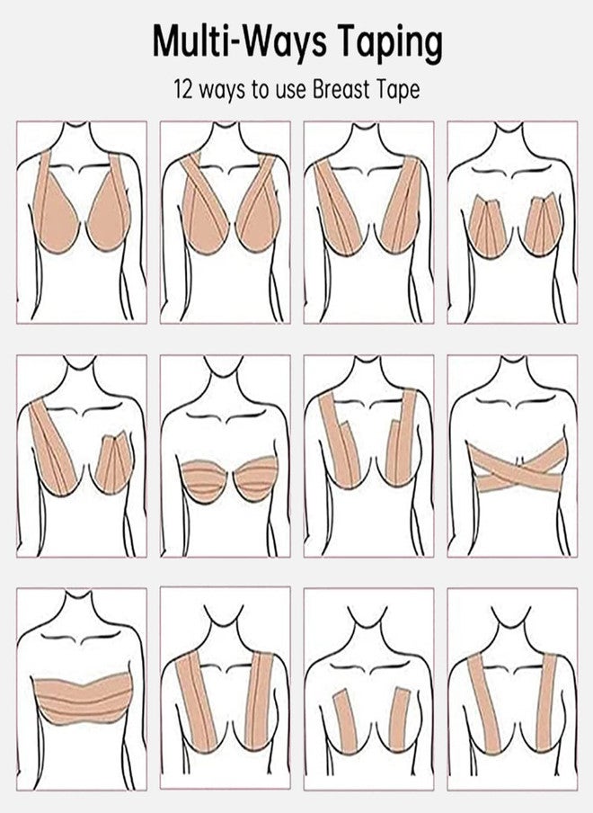 FIMS Women Sweatproof Cotton Breast Lift Tape - Image 5