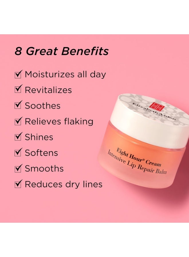 Elizabeth Arden Eight Hour Cream Intensive Lip Repair Balm, Moisturizer for Dry Lips with Shea Butter, Vitamin E & Antioxidants, 0.35 oz - Image 4