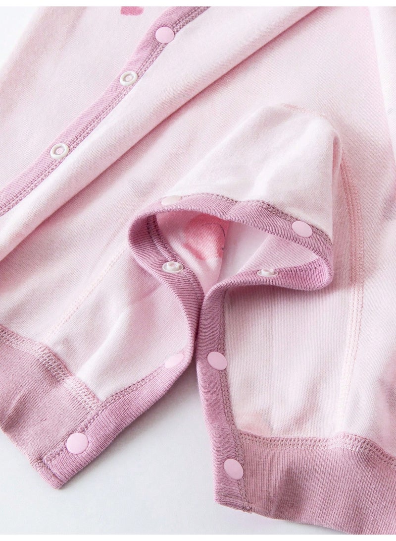 mini bala Baby Skin-friendly Breathable Romper Infant Soft Home Crawling Suit  - Image 2