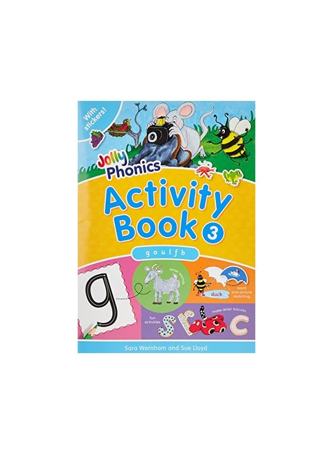 Jolly Phonics Activity Book 3 In Precursive Letters British English Edition