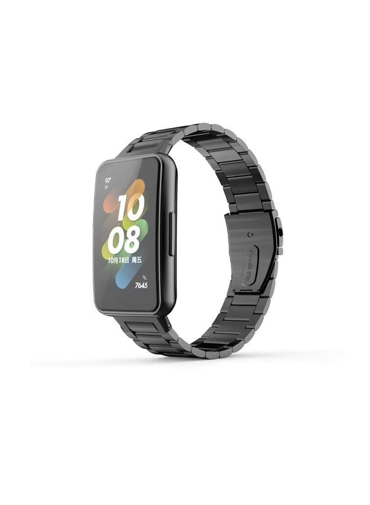 Compatible with Huawei Band 9 Replacement Strap - Silicone Sport Replacement Strap Compatible with Honor Band 9 - - Image 2