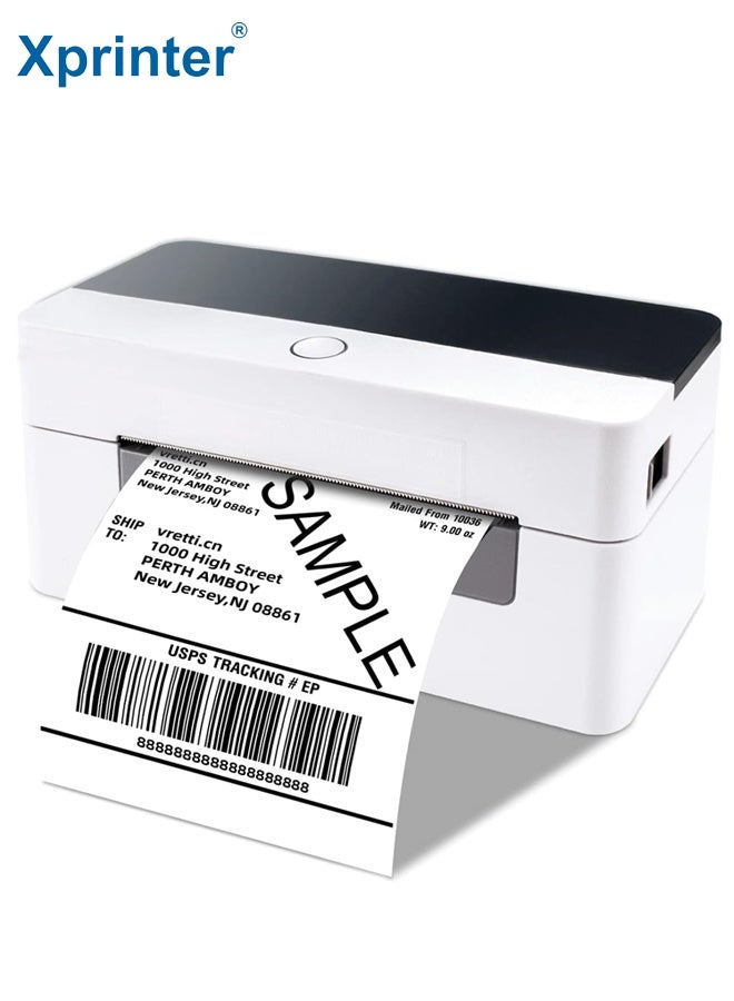 Xprinter Thermal Shipping Label Printer 110mm – High-Speed Inkless Barcode Printer, Compatible with All Shipping Carriers + Free Label Holder - Image 5