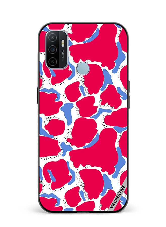 VR CREATIVE Protective Case Cover For Oppo A53 Strips Design Multicolour - Image 1