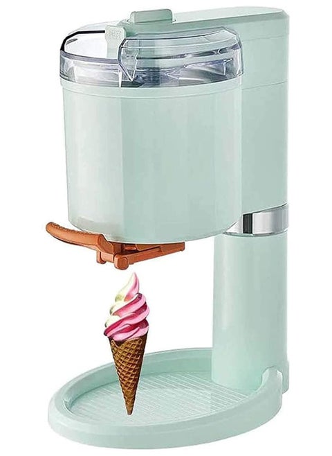 Ice Cream Machine Household Homemade Fruit Yogurt Ice Cream Maker 1L Food-Grade Liner for Kids Visible 10 MIN Make Ice Cream