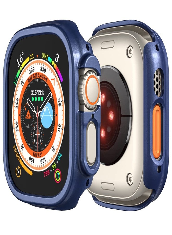 Yrzper Compatible with Apple Watch Ultra 3/2/1 49mm Hard PC Case Cover - Impact Resistant, Shockproof, All-Around Edge Protective Bumper Cover (9Pack) - Image 2