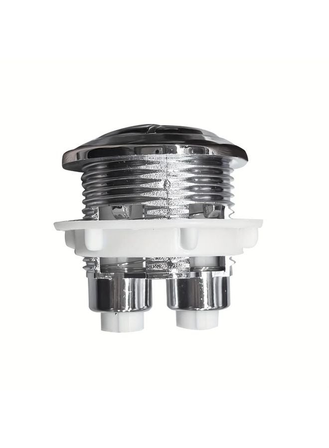 38mm Dual Flush Toilet Button Replacement Heavy Duty Push Valve Easy Installation UK Standard - Image 1