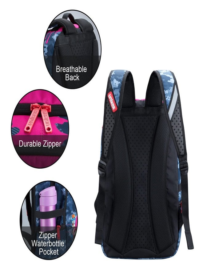 UNIKER Graffiti Travel Laptop Backpack, 17.5*12*6 Inches, Multi Color, 15.6 Inch Laptop Compatible, Water Resistant, Urban Style, Unisex - Image 4
